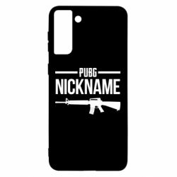 Чехол для Samsung S21 Ultra Pubg automat - PrintSalon