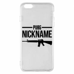 Чехол для iPhone 6 Plus/6S Plus Pubg automat - PrintSalon