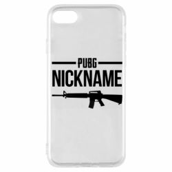 Чехол для iPhone 7 Pubg automat - PrintSalon