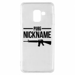 Чехол для Samsung A8 2018 Pubg automat-PrintSalon Чехол для Samsung A8 2018 Pubg automat