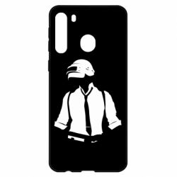 Чехол для Samsung A21 PUBG Hero Men's - PrintSalon