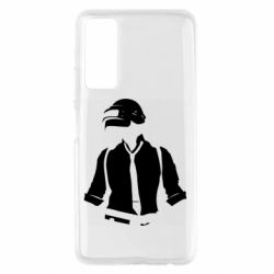 Чехол для Huawei P Smart 2021 PUBG Hero Men's - PrintSalon