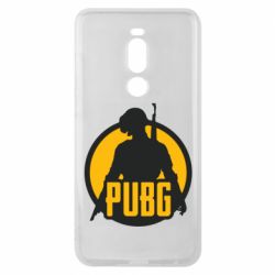 Чехол для Meizu Note 8 PUBG logo and game hero - PrintSalon