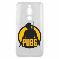 Чехол для Meizu X8 PUBG logo and game hero - PrintSalon