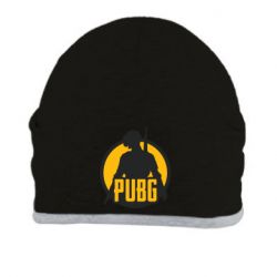 Шапка PUBG logo and game hero - PrintSalon