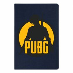 Блокнот с принто PUBG logo and game hero - PrintSalon