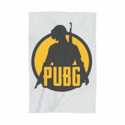 Полотенце с принтом PUBG logo and game hero - PrintSalon
