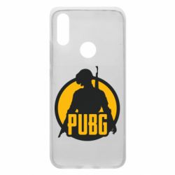 Чехол для Xiaomi Redmi 7 PUBG logo and game hero - PrintSalon