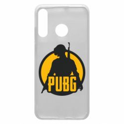 Чехол для Huawei P30 Lite PUBG logo and game hero - PrintSalon