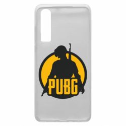 Чехол для Huawei P30 PUBG logo and game hero - PrintSalon