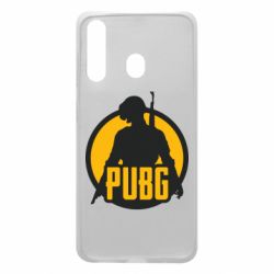 Чехол для Samsung A60 PUBG logo and game hero - PrintSalon