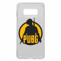 Чехол для Samsung S10e PUBG logo and game hero - PrintSalon