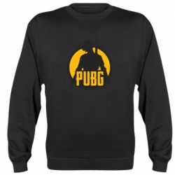 Cвитшот PUBG logo and game hero - PrintSalon