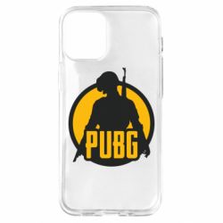 Чехол для iPhone 12 mini PUBG logo and game hero - PrintSalon
