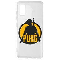 Чохол для Samsung A41 PUBG logo and game hero