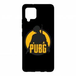 Чехол для Samsung A42 5G PUBG logo and game hero - PrintSalon
