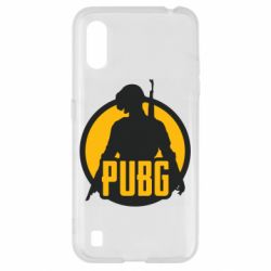 Чехол для Samsung A01/M01 PUBG logo and game hero - PrintSalon