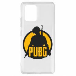 Чехол для Samsung S10 Lite PUBG logo and game hero - PrintSalon