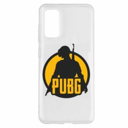 Чехол для Samsung S20 PUBG logo and game hero - PrintSalon