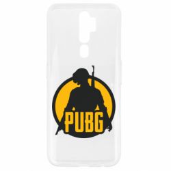 Чехол для Oppo A5/A9 2020 PUBG logo and game hero - PrintSalon
