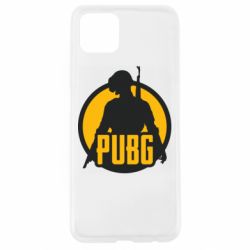 Чехол для Oppo A92s PUBG logo and game hero - PrintSalon