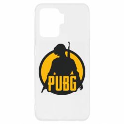 Чехол для Oppo Reno 5 Lite PUBG logo and game hero - PrintSalon