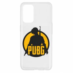 Чехол для Oppo Reno 5 4G PUBG logo and game hero - PrintSalon