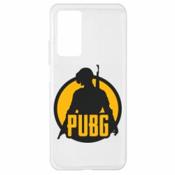 Чехол для Xiaomi Mi 10T/10T Pro PUBG logo and game hero - PrintSalon