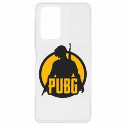 Чехол для Xiaomi Redmi Note 10 Pro PUBG logo and game hero - PrintSalon