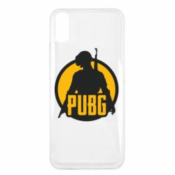 Чехол для Xiaomi Redmi 9a PUBG logo and game hero - PrintSalon
