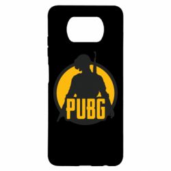 Чехол для Xiaomi Poco X3 PUBG logo and game hero - PrintSalon