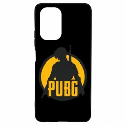 Чехол для Xiaomi Poco F3/K40 PUBG logo and game hero - PrintSalon
