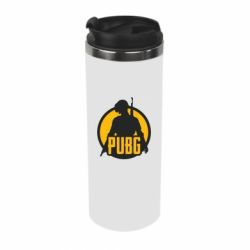 Термокружка PUBG logo and game hero - PrintSalon
