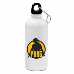 Фляга PUBG logo and game hero - PrintSalon