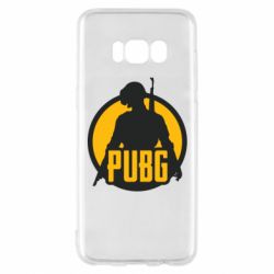 Чехол для Samsung S8 PUBG logo and game hero - PrintSalon