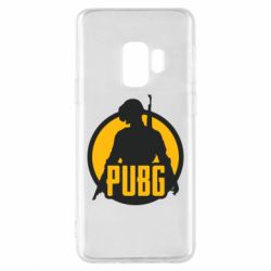 Чехол для Samsung S9 PUBG logo and game hero