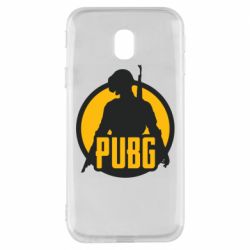 Чохол для Samsung J3 2017 PUBG logo and game hero