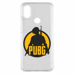 Чохол для Xiaomi Mi A2 PUBG logo and game hero