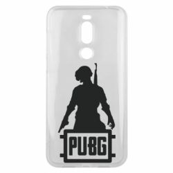 Чехол для Meizu X8 PUBG logo and hero - PrintSalon