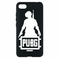 Чехол для Xiaomi Redmi 6A PUBG logo and hero