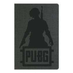 Блокнот с принто PUBG logo and hero - PrintSalon