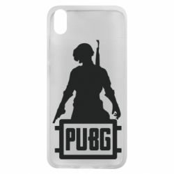 Чехол для Xiaomi Redmi 7A PUBG logo and hero