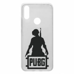 Чехол для Xiaomi Redmi 7 PUBG logo and hero - PrintSalon