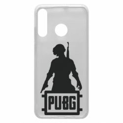Чехол для Huawei P30 Lite PUBG logo and hero - PrintSalon