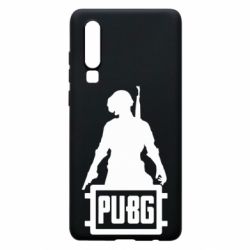 Чехол для Huawei P30 PUBG logo and hero - PrintSalon