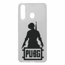 Чехол для Samsung A60 PUBG logo and hero - PrintSalon