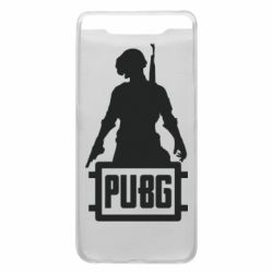 Чехол для Samsung A80 PUBG logo and hero - PrintSalon