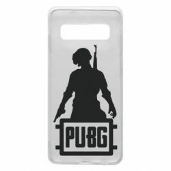 Чехол для Samsung S10 PUBG logo and hero - PrintSalon