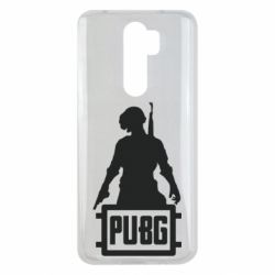 Чехол для Xiaomi Redmi Note 8 Pro PUBG logo and hero - PrintSalon