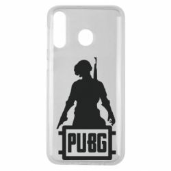 Чехол для Samsung M30 PUBG logo and hero - PrintSalon